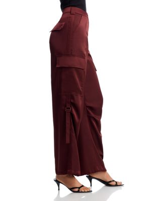 Drawstring Hem Cargo Pants - Exclusive