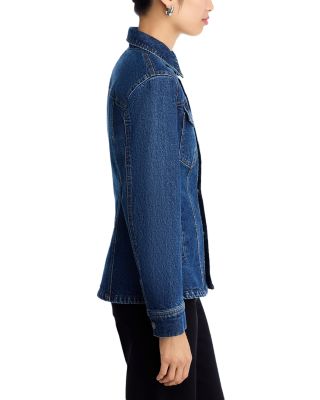 Parc Denim Snap Front Jacket
