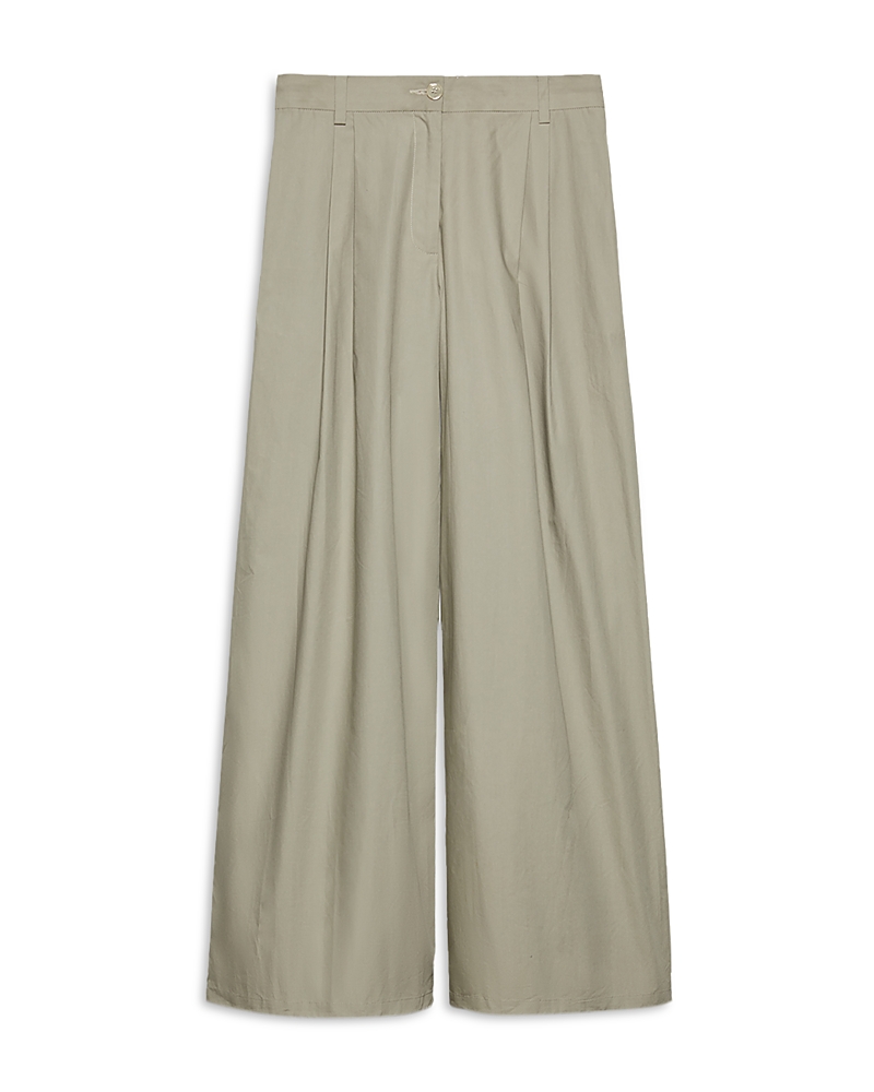 Max & Co . Wide Leg Pants In Gray