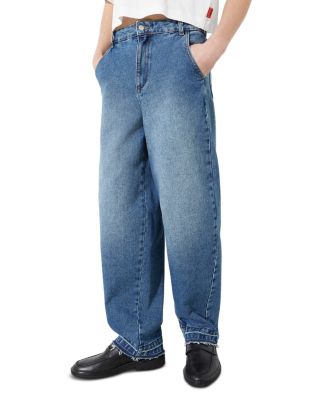 Barrel Jeans in Navy