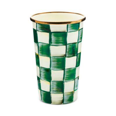 Emerald Check 20 Ounce Tumbler