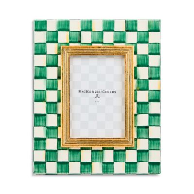 Emerald Check Frame, 4&amp;quot; x 6&amp;quot;