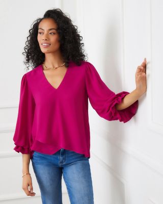 Layered Bracelet Sleeve Top