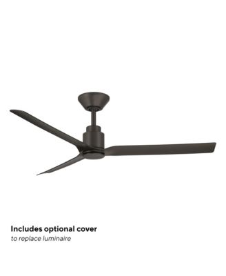 Fans Smooth 52 in Selectable 2700-3000-4000-5000K LED Indoor or Outdoor Smart Home Ceiling Fan