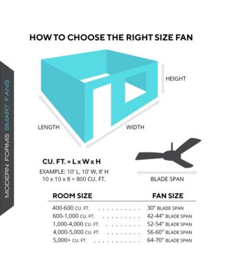  Fans Carve 60 in Selectable 2700-3000-4000-5000K LED Indoor or Outdoor Smart Home Ceiling Fan
