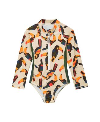 Roarsome - Girls' Toucan Swim Suit - Little Kid, Big Kid