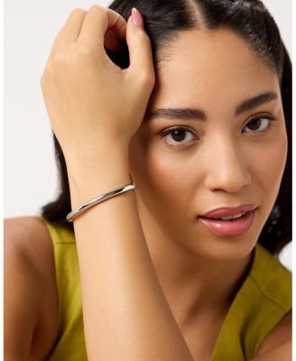 Brynley Brass Silver Bracelet