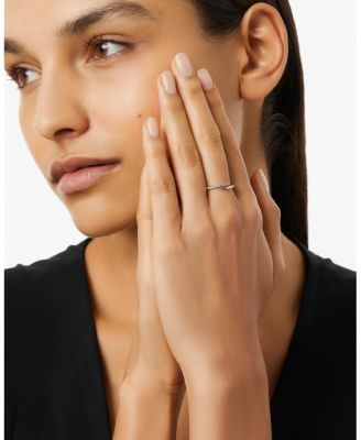 Brass Oren Silver Bypass Ring