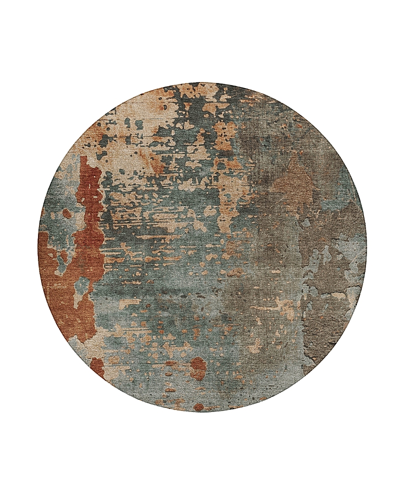 Dalyn Rug Company Dalyn Kochi Washable Kc11 Round Area Rug, 8' X 8' In Blue