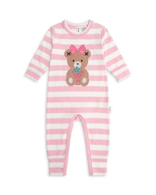 Girls' Strawberry Striped Romper - Baby