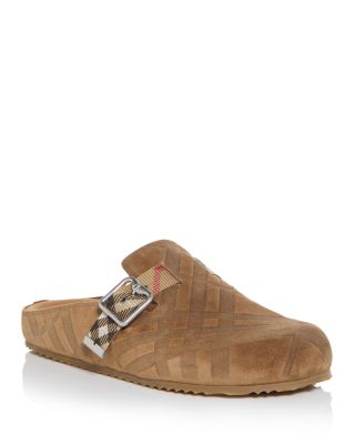 Burberry - Men's Urchin Check Clogs