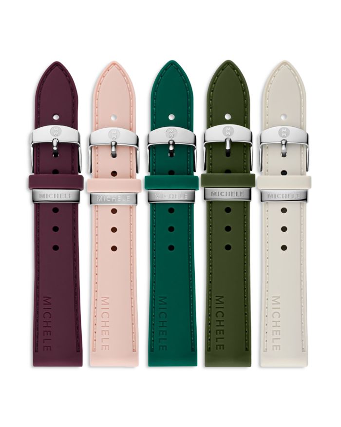 Luxe Garden Silicone Strap Set, 18mm