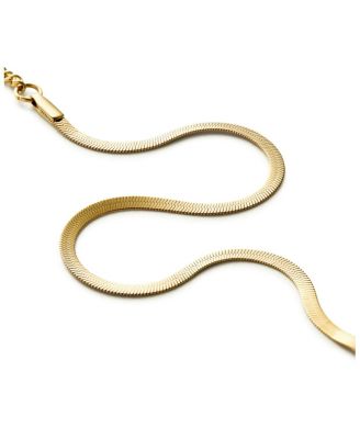 Stainless Steel Atlas Herringbone Bracelet