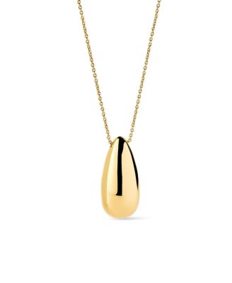 Soren Brass Gold Pendant Necklace