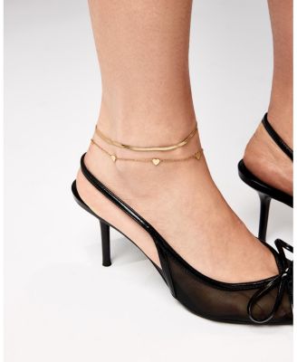 Stainless Steel Wylie Gold Anklet