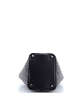 PM Picotin Lock Bag Felt with Leather