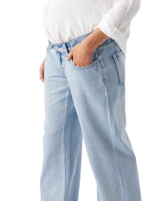 Billie Elastic Waist Jean in Light Wash