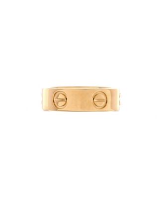  Love Band Ring 18K Gold