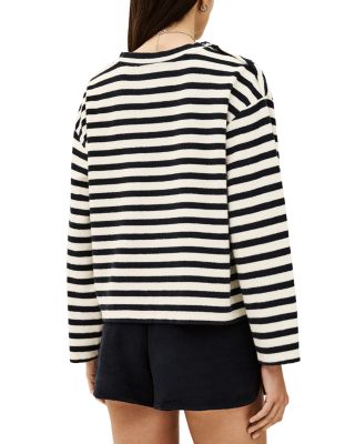 Foley Button Shoulder Top