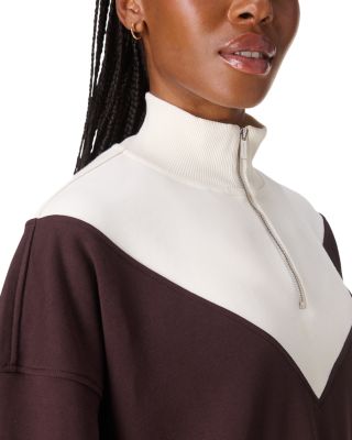 Revive Crop Half Zip Sweatshirt