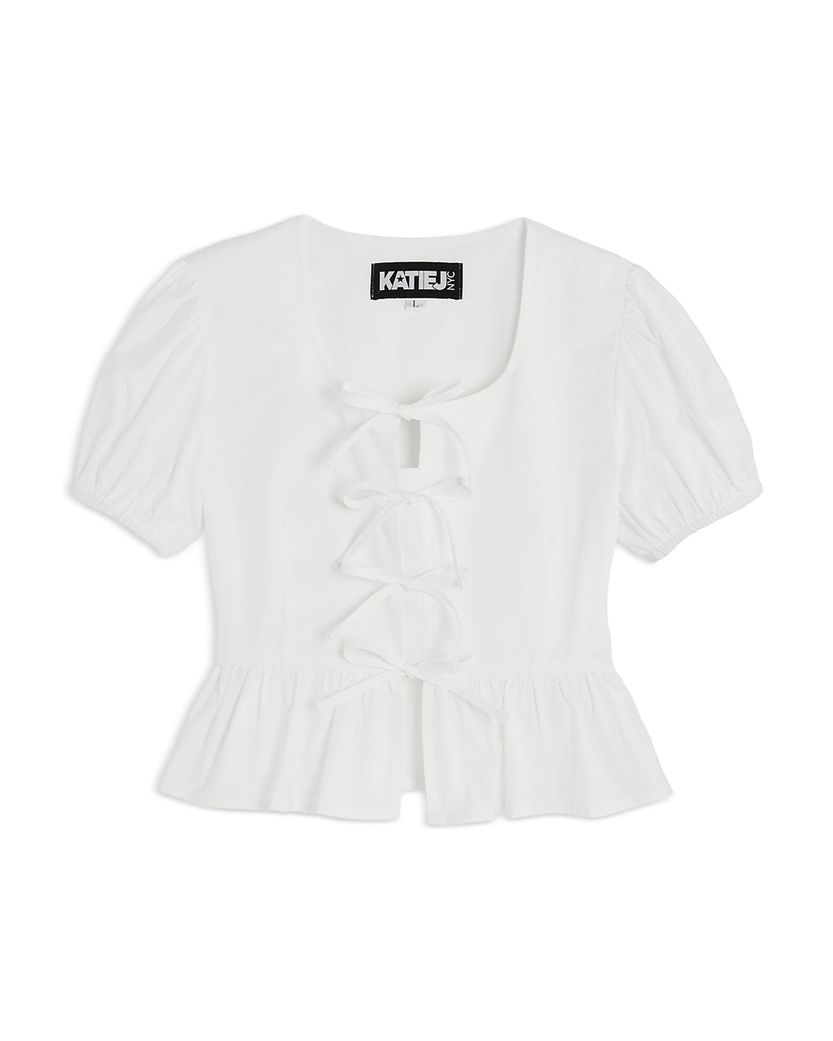 KatieJnyc Girls' Tween Wells Peplum Top - Big Kid