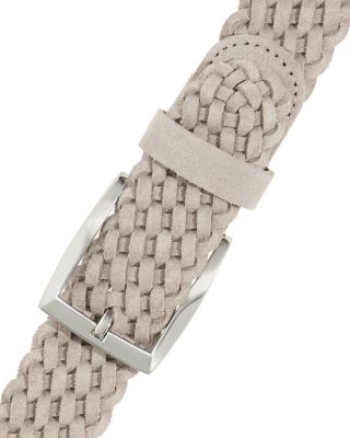 Suede Braided Belt
