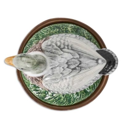 Forest Walk Duck Bowl with Lid