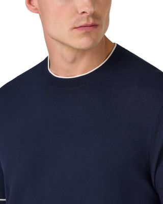 Cotton Crepe Knit Tee