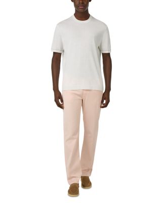 Cotton Crepe Knit Tee