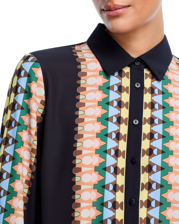 Button Front Blouse