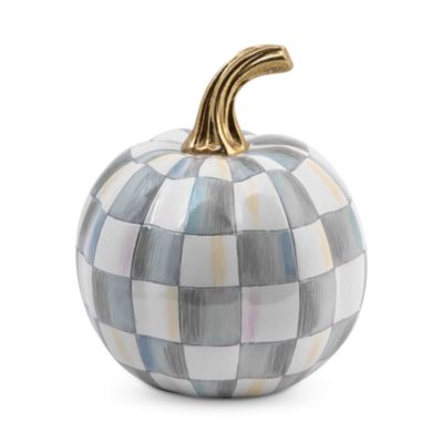 Sterling Check Mini Pumpkin
