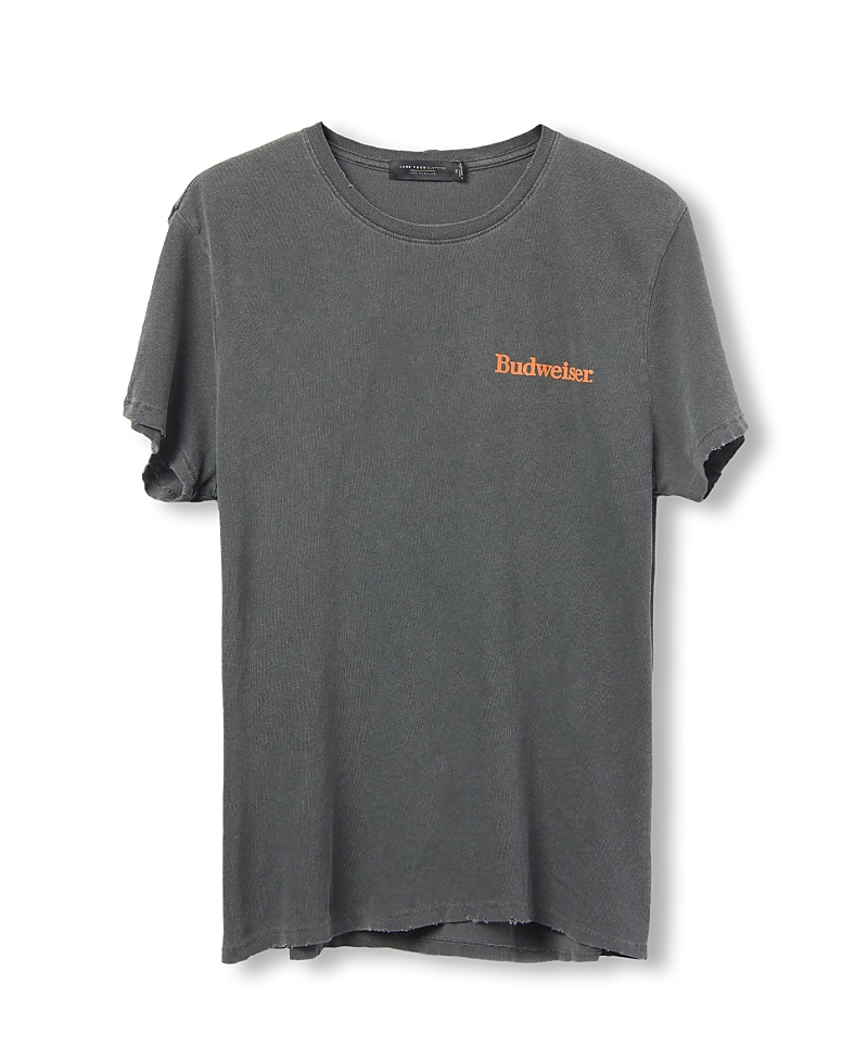 Junk Food Clothing Unisex Budweiser Classic Logo Vintage Tee