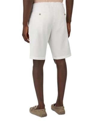 Cotton Stretch Drawstring Bermuda Shorts