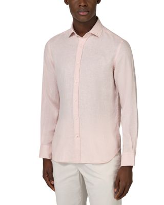 Linen Button Front Shirt