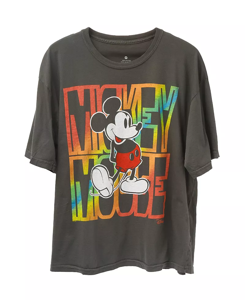 Junk Food Clothing Unisex Mickey Mouse Gradient Oversized Tee