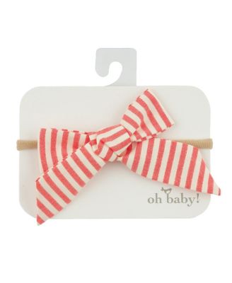 Girls' Tie Bow Cabana Headband - Baby