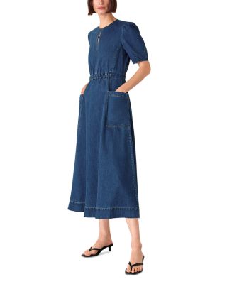 Whistles - Denim Midi Dress