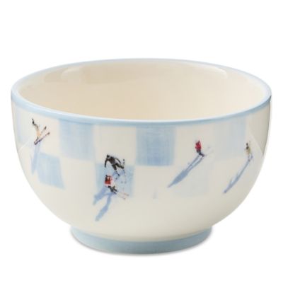 Gray Malin Ski Holiday Breakfast Bowls, Set of 4 - Exclusive