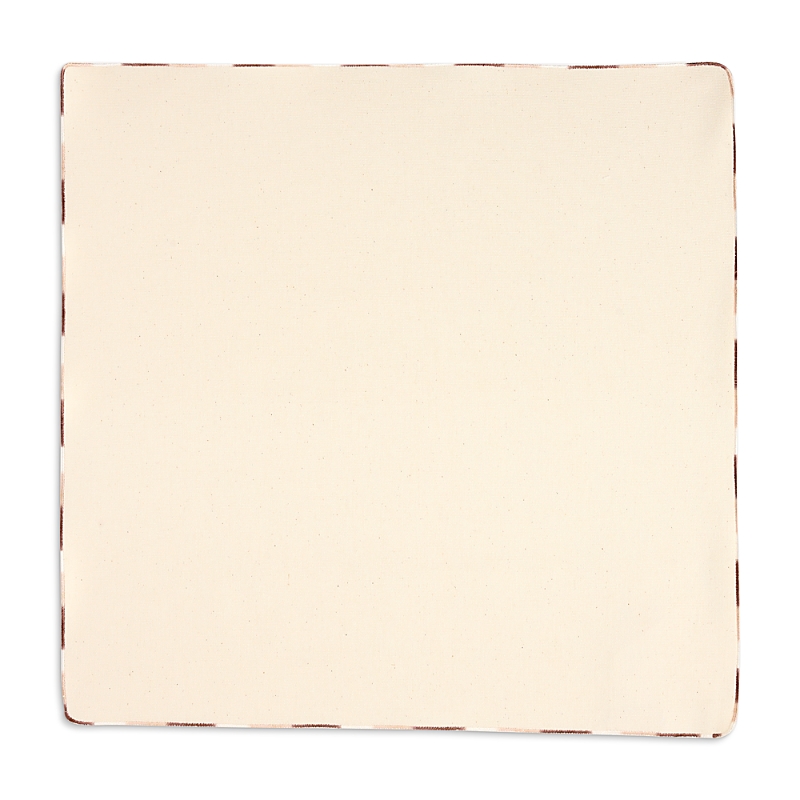 Kutnia Contrast Tipped Cotton Napkin, Set Of 4 In Pink