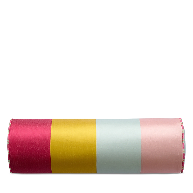 Kutnia Kutnu Patchwork Bolster Pillow In Multi