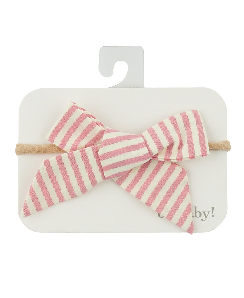 oh baby! Girls' Tie Bow Cabana Headband - Baby
