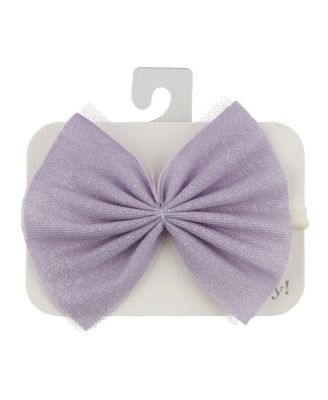 oh baby! - Girls' Sparkle Gathered Bow Headband - Baby