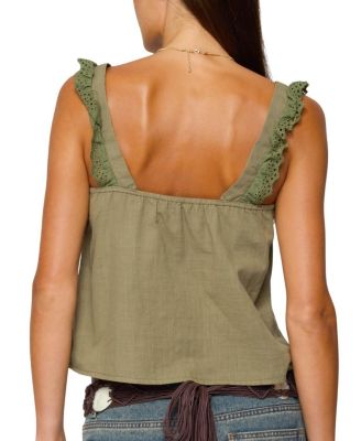 Viviana Linen Look Top