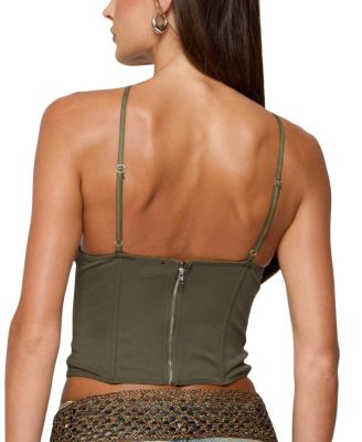 Lou Crossover Beaded Corset