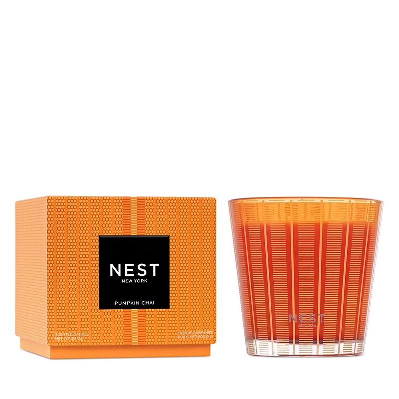 Nest New York Pumpkin Chai 3 Wick Candle, 21.1 Oz. In Orange