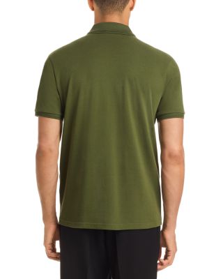 Regular Fit Cotton Pique Polo Shirt