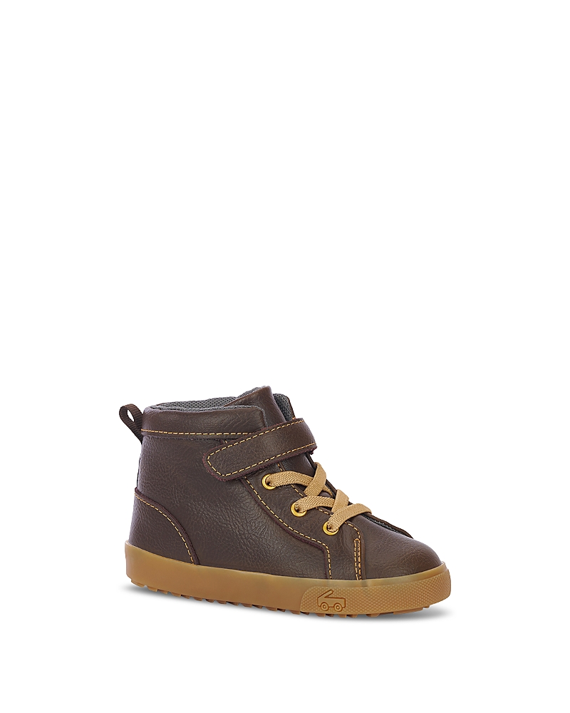 See Kai Run Hudson High Top Sneaker In Brown