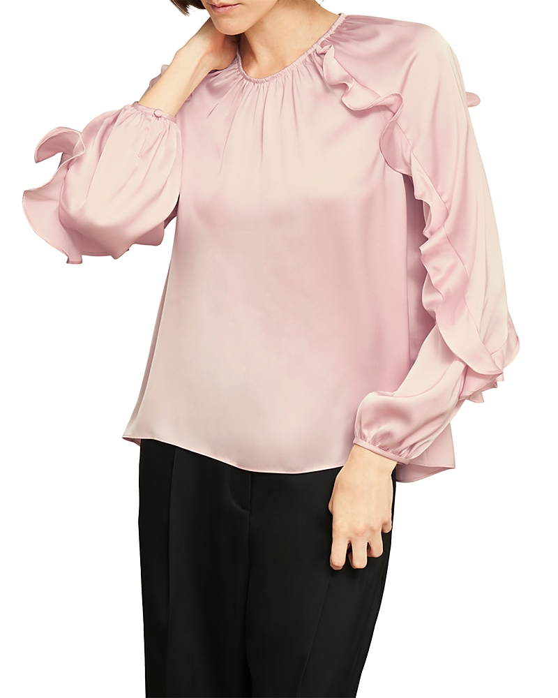 Hobbs London Babbington Ruffled Top