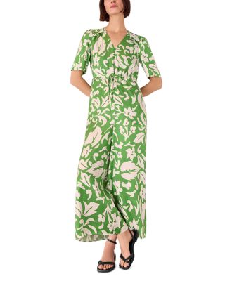 Whistles - Floral Print Tie Waist Jumpsuit