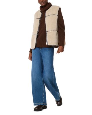 Rowena Faux Fur Sleeveless Coat